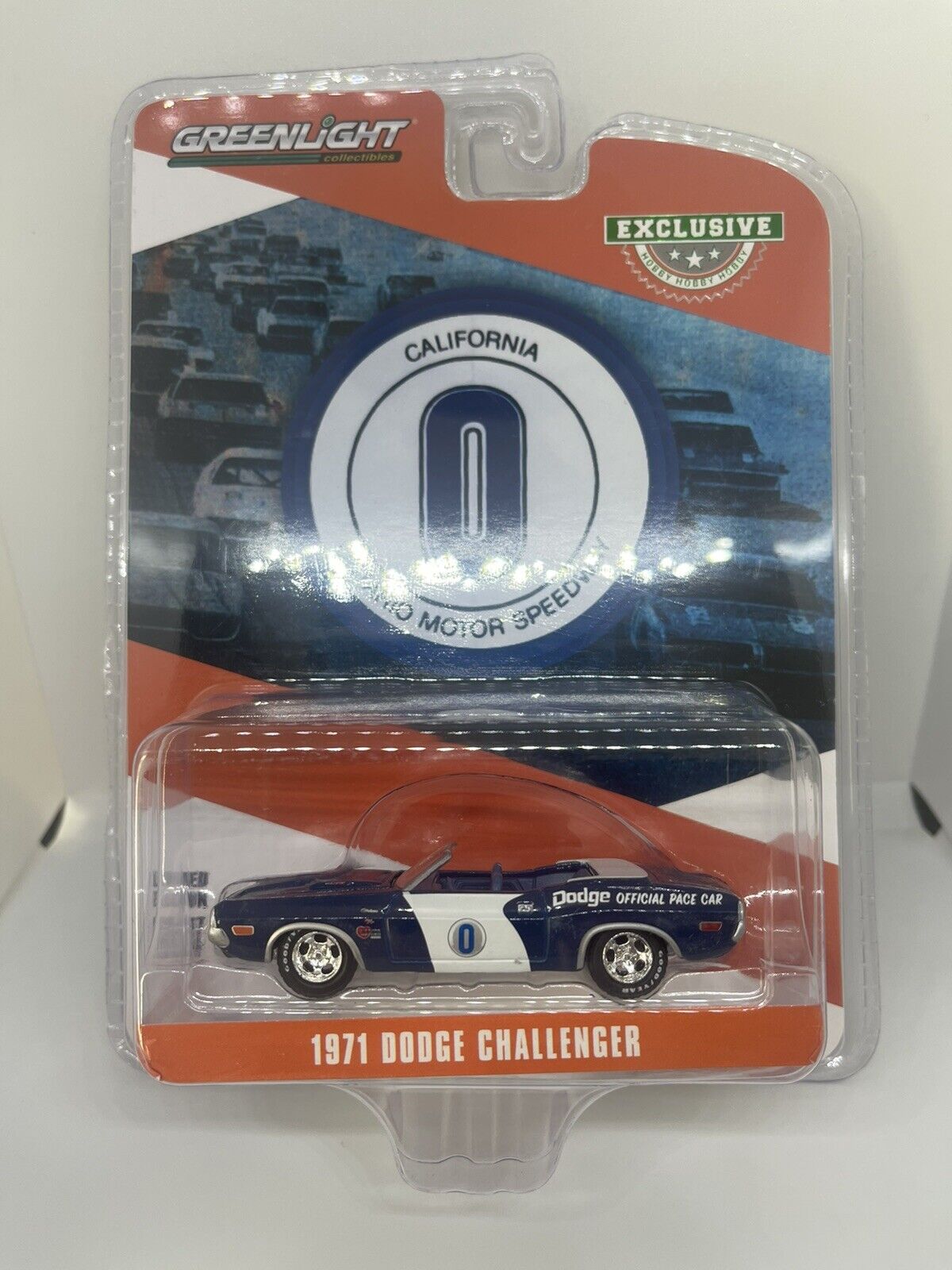 Greenlight - 1971 Dodge Challenger Convertible Pace Car