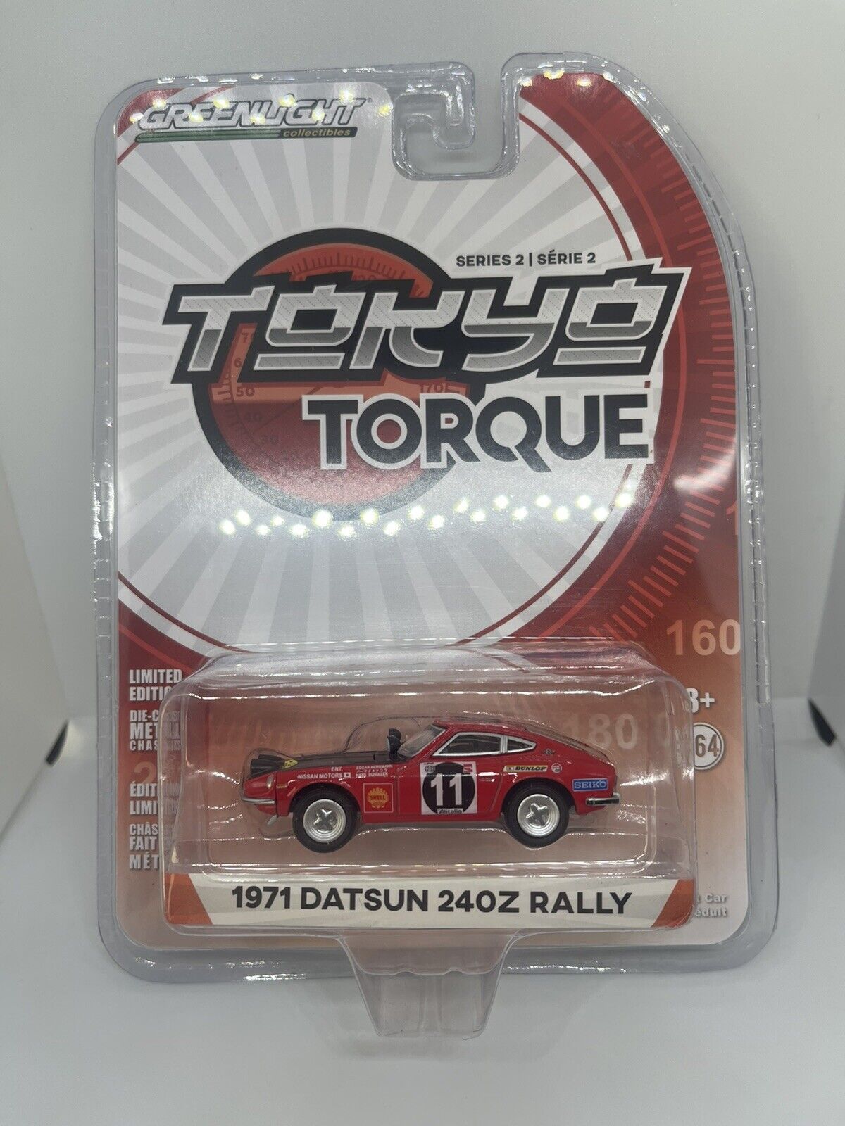 Greenlight - 1971 Datsun 240Z Rally Baja - Tokyo Torque