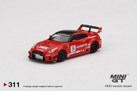 MINI GT - LB-Silhouette WORKS GT NISSAN 35GT-RR Ver.1 LBWK R35 GTR