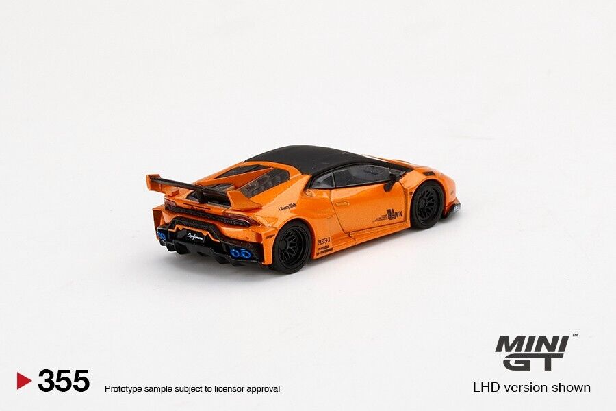 MINI GT - LB WORKS Lamborghini Huracan GT Arancio Borealis (LHD)