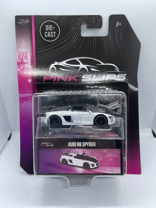 Jada - Audi R8 Spyder White - Pink Slips - 1:64