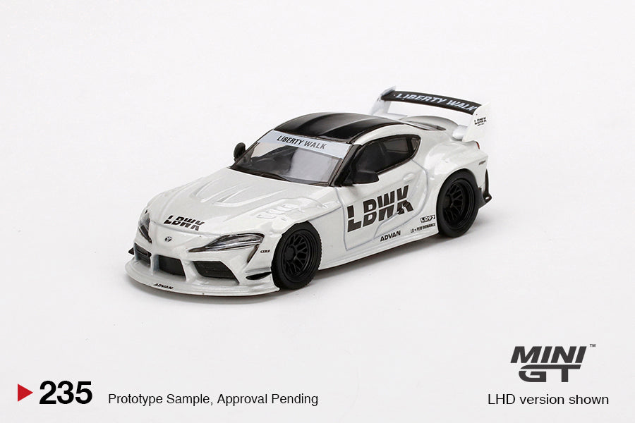 MINI GT - LB★WORKS Toyota GR Supra White (LHD)
