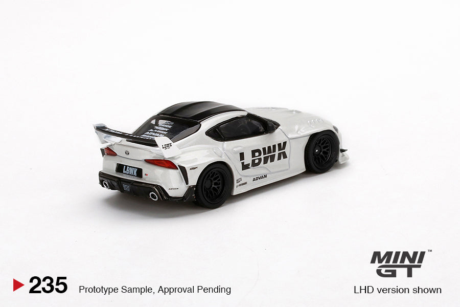MINI GT - LB★WORKS Toyota GR Supra White (LHD)