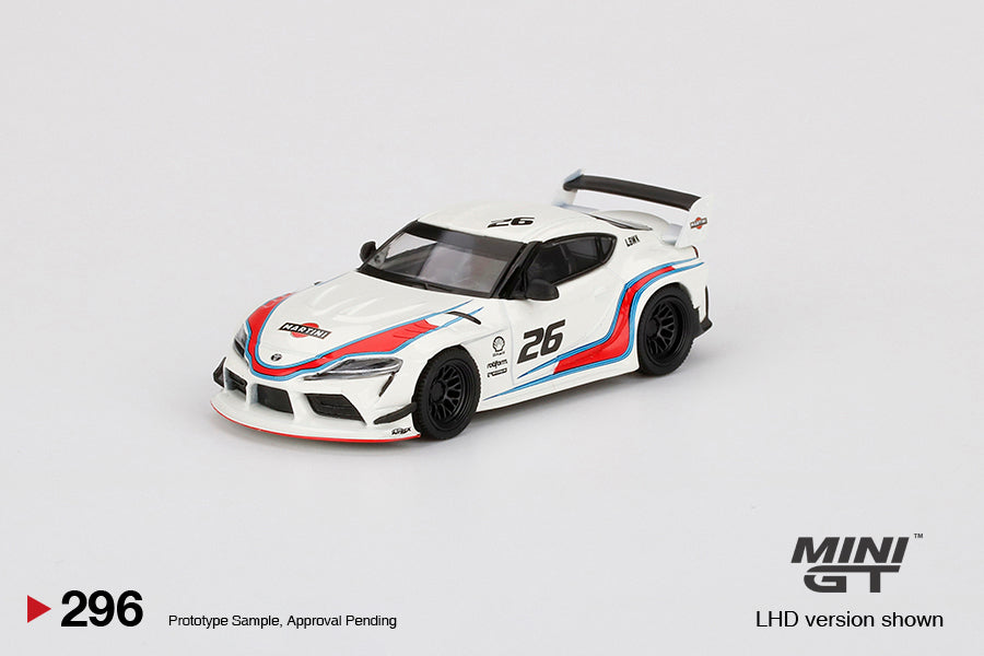 MINI GT - LB★WORKS Toyota GR Supra Martini Racing (RHD)