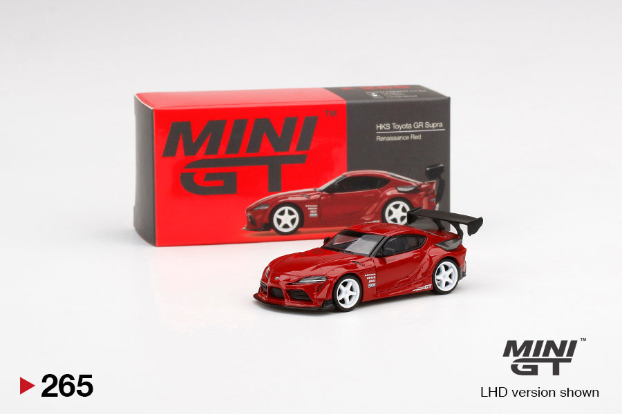 MINI GT - HKS Toyota GR Supra Renaissance Red