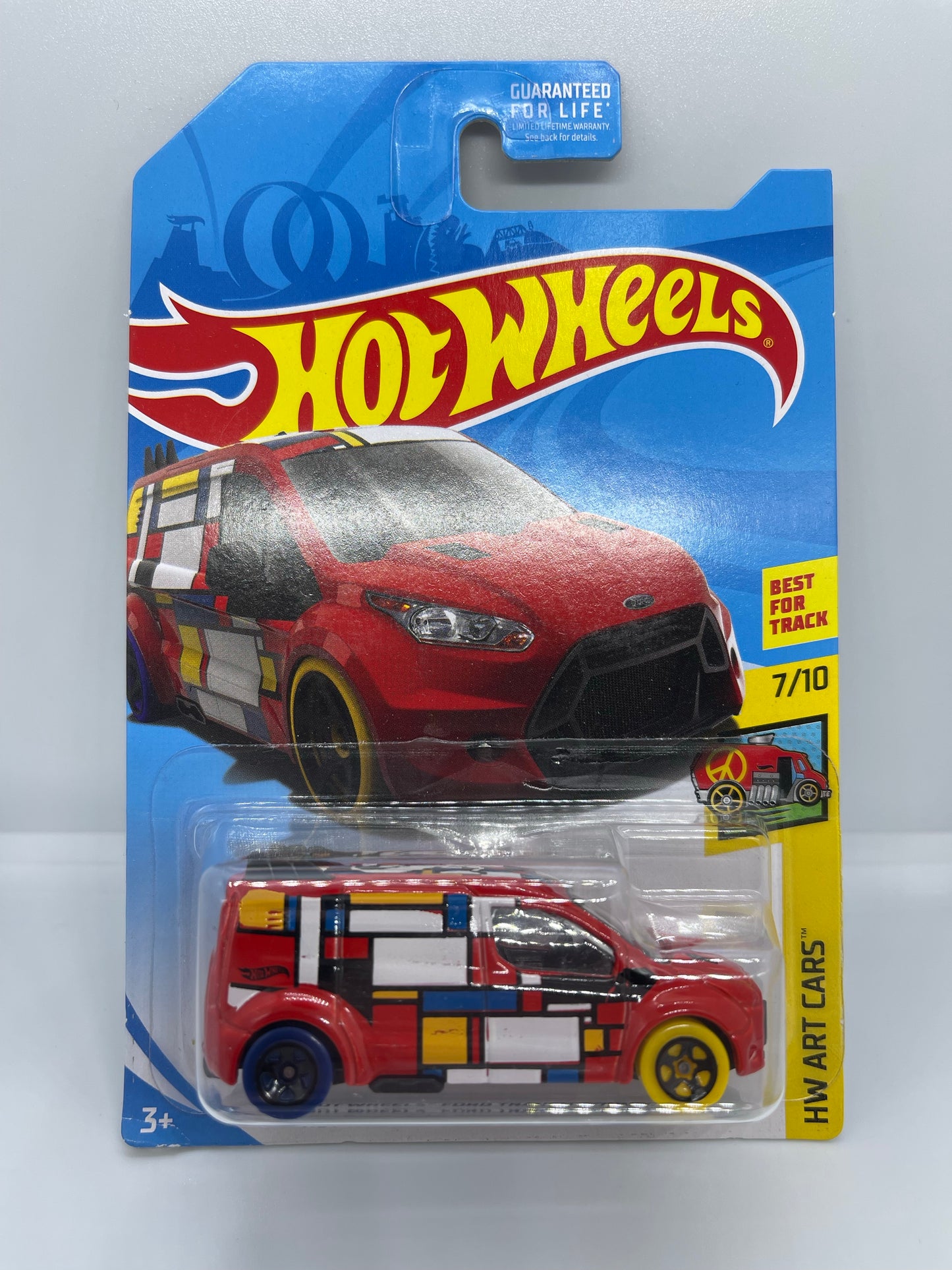 Hot Wheels Mainline - Ford Transit Connect Red