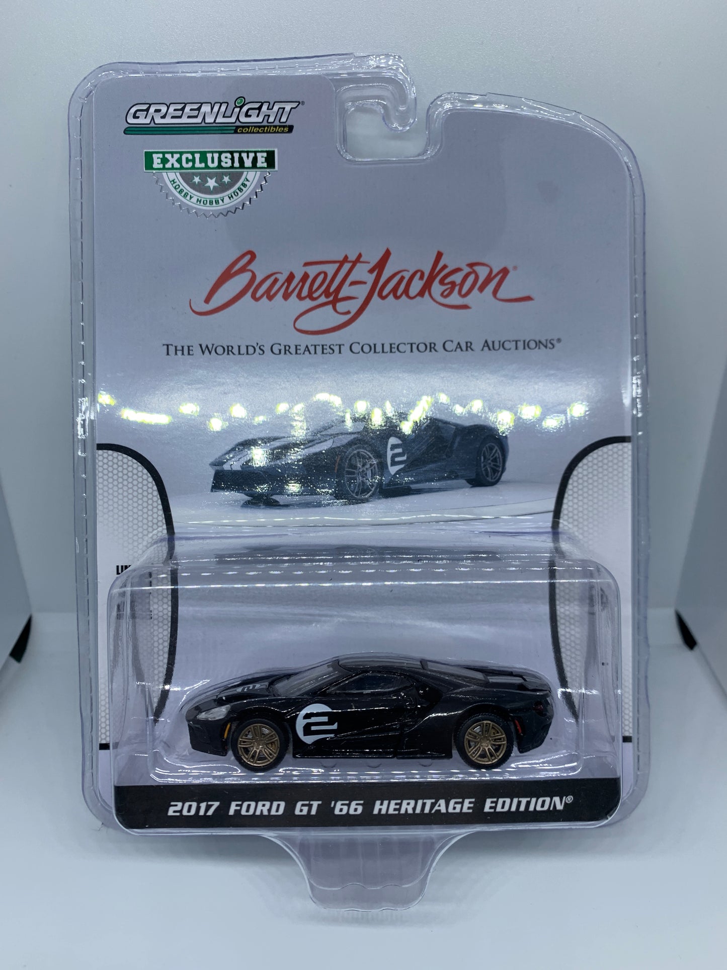 Greenlight - 2017 Ford GT ‘66 Heritage Edition - Hobby Lobby Exclusive