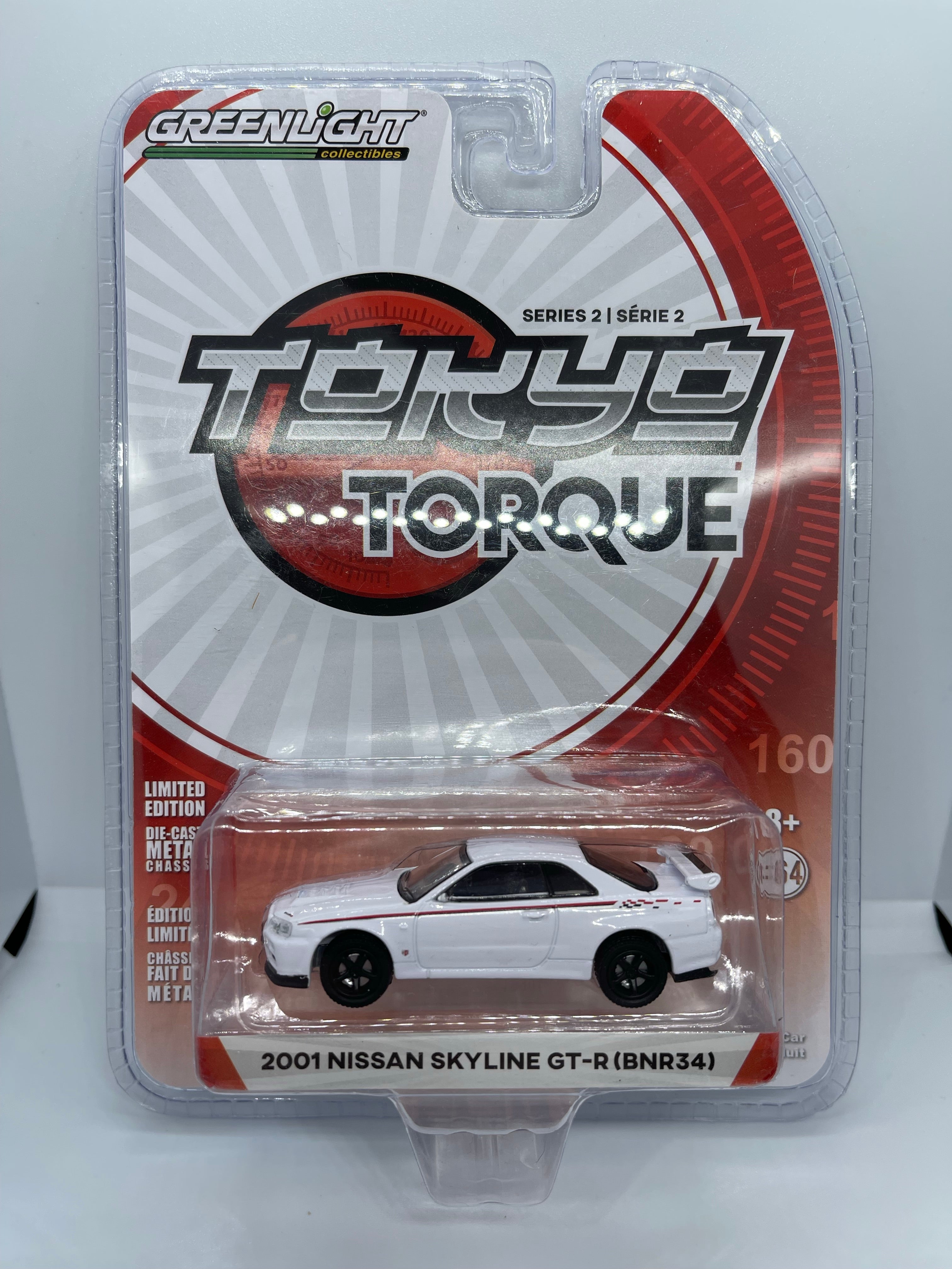 Greenlight - 2001 Nissan Skyline GT-R R34 (BNR34) - Tokyo Torque ...