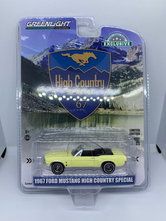 Greenlight - 1967 Ford Mustang High Country Special - Hobby Lobby Exclusive