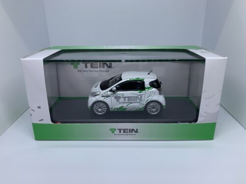 KYOSHO J Collection - Toyota IQ TEIN Version White Diecast Collectible - 1:43 Scale